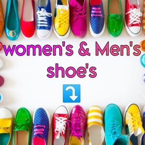Women's and men's shoes